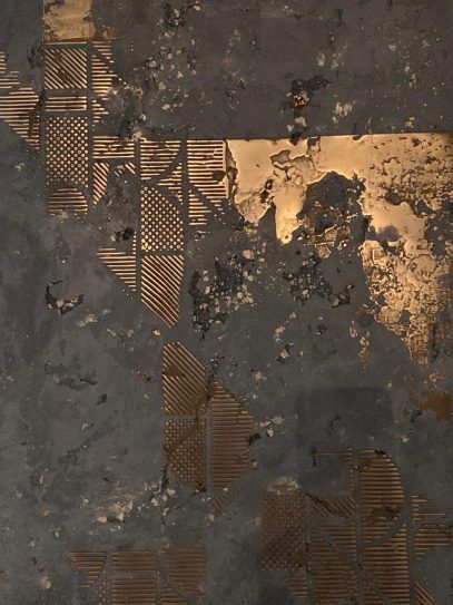 Metaal stucwerk by Domenico Piscopo